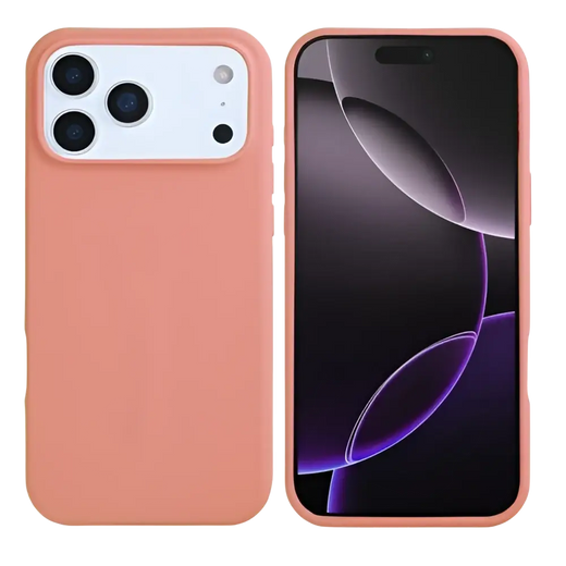 Rixus Soft-TPU-Hülle mit MagSafe – iPhone 17 Pro – Rosa