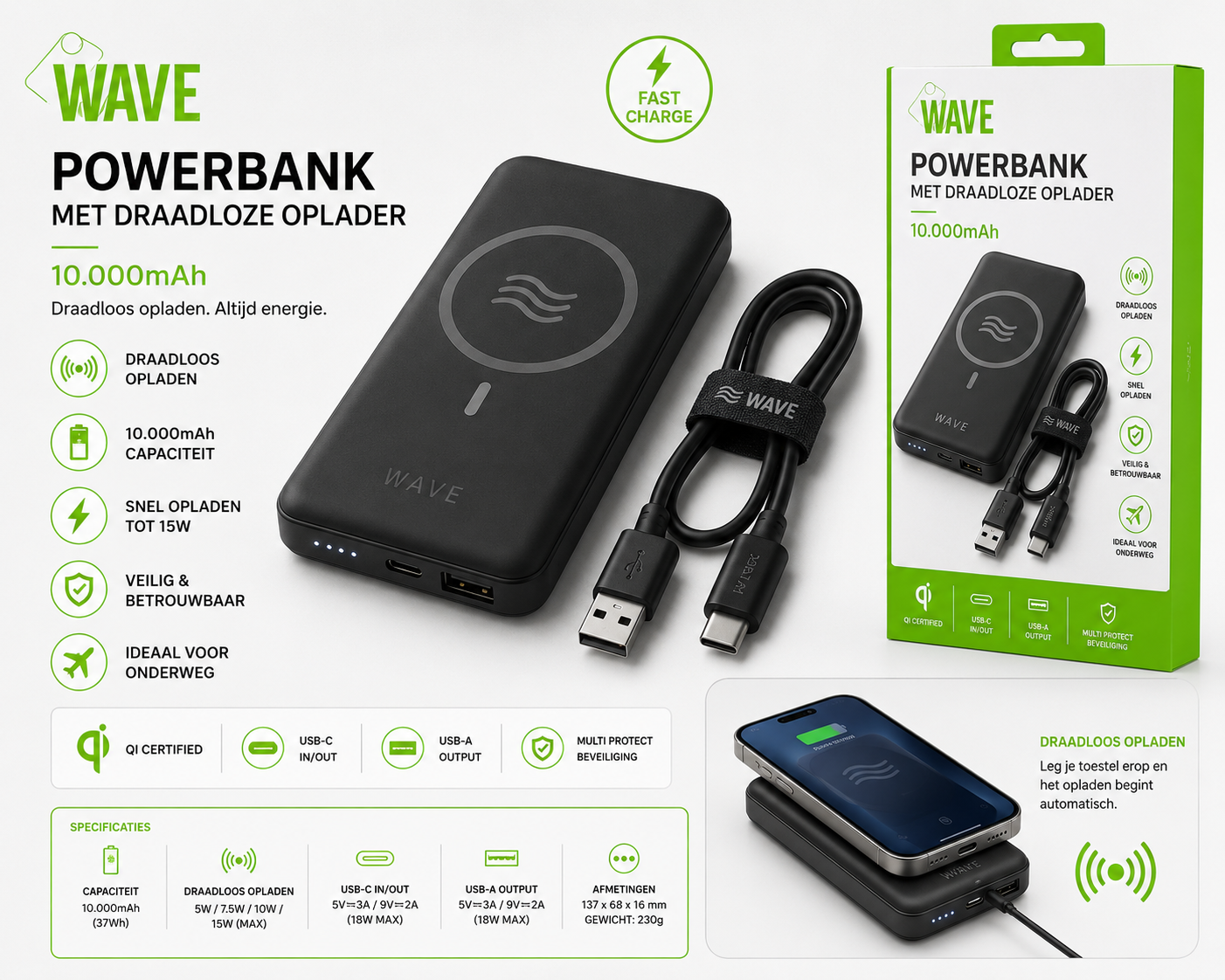 Wave opladers en accessoires: de complete gids voor snel en efficiënt opladen - Laad Centrum