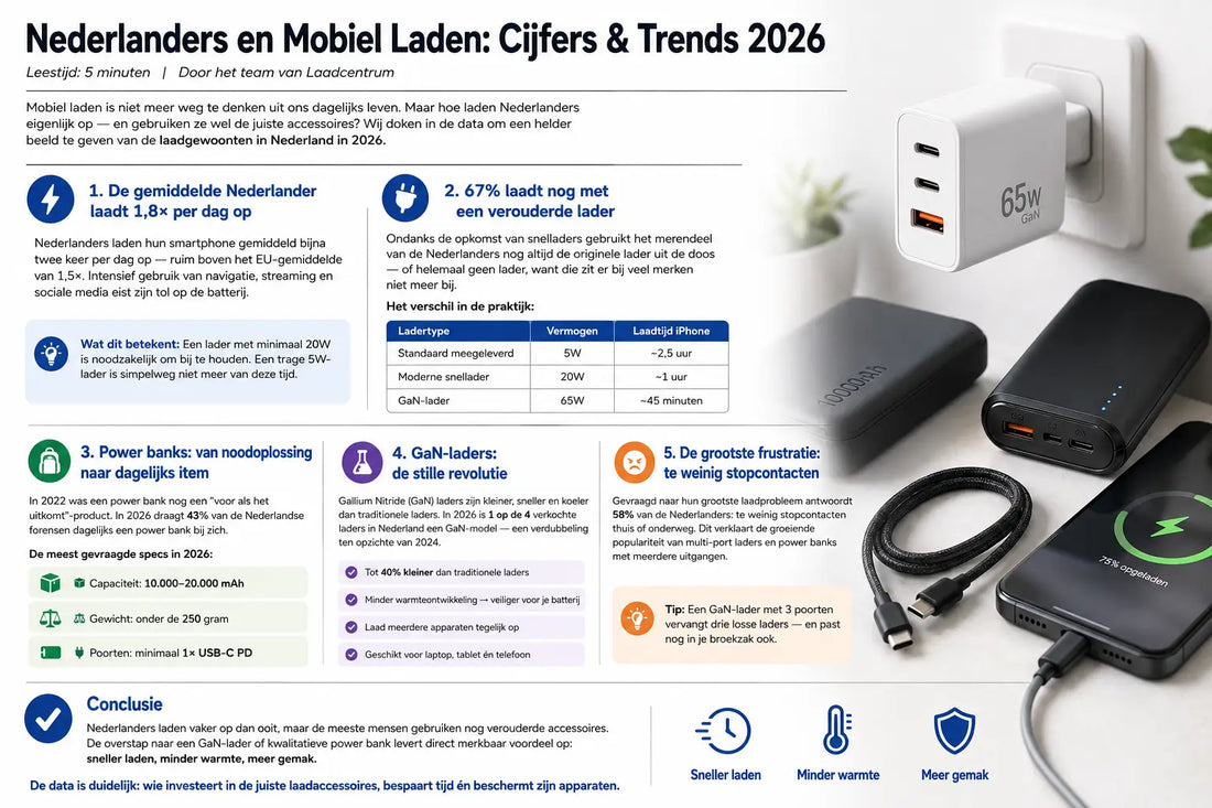 Mobiel Laden in Nederland 2026: Ontdek de Belangrijkste Cijfers en Trends - Ladegerät-Shop.de