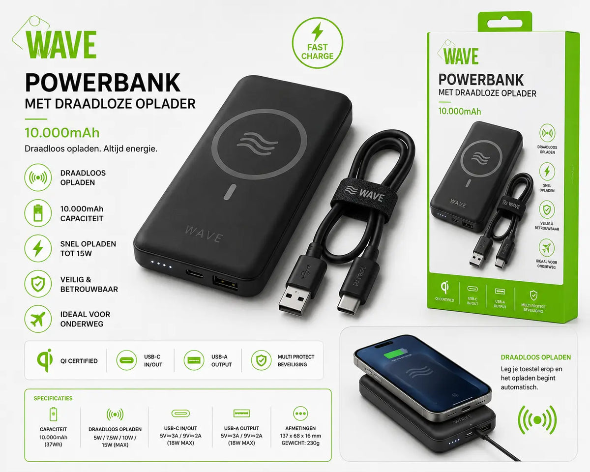 Wave opladers en accessoires: de complete gids voor snel en efficiënt opladen - Ladegerät-Shop.de