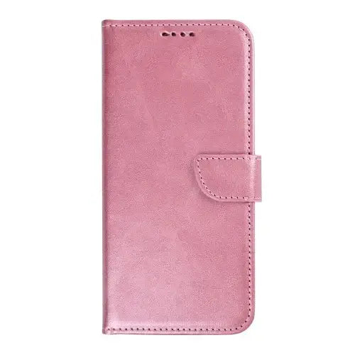 Rixus Bookcase für Samsung Galaxy A27 – Rosa