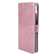 Rixus Bookcase für Samsung Galaxy S26 Ultra – Rosa