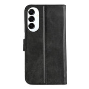Rixus Bookcase für Samsung Galaxy S25 Edge – Schwarz