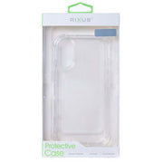 Rixus Anti-Burst Hülle für Samsung Galaxy S25 Edge – Transparent