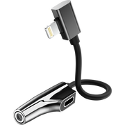 Rixus RXL07 Lightning Audio & Laadadapter