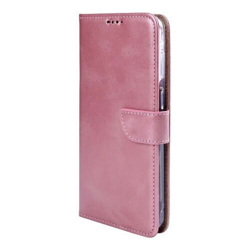 Rixus Bookcase für Samsung Galaxy A27 – Rosa