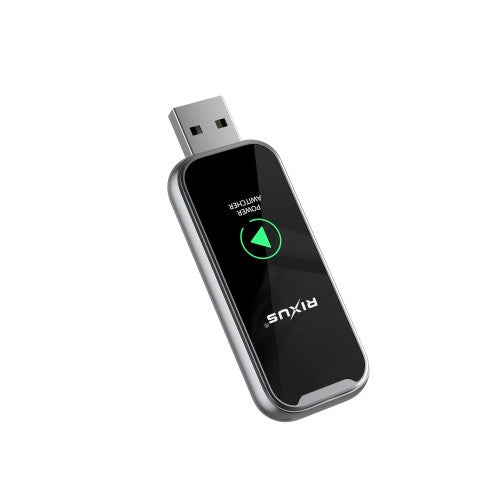 Rixus RXCP03 Draadloze CarPlay Dongle – Metaalgrijs