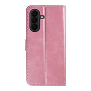 Rixus Bookcase für Samsung Galaxy A27 – Rosa