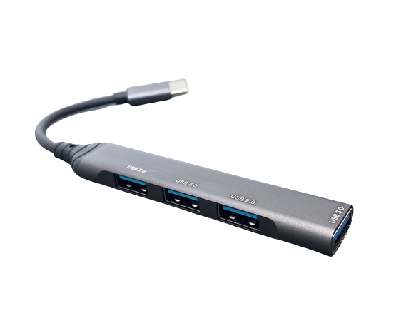 SX-35 USB-C-Hub mit vier USB-Anschlüssen