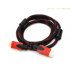 High-speed HDMI-kabel rood/zwart 10M