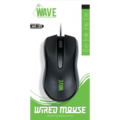 Wave WA-129 Kabelgebundene Maus Desktop Büro