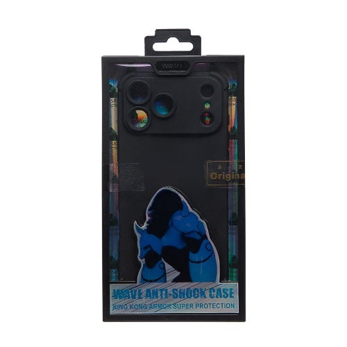 Wave anti-burst anti-shock hoes (zwart)- iPhone 18 Pro