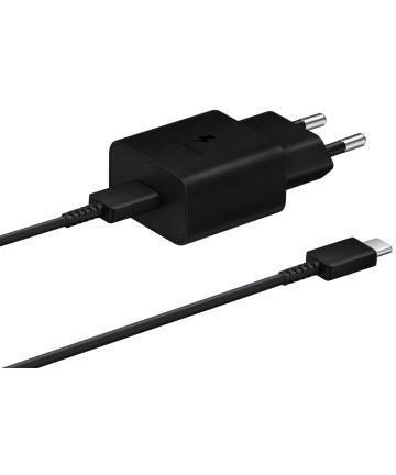Samsung EP-T1510 USB-C-Ladegerät 15 W mit Kabel – Schwarz