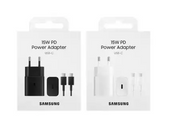 Samsung EP-T1510 USB-C-Ladegerät 15 W mit Kabel – Schwarz