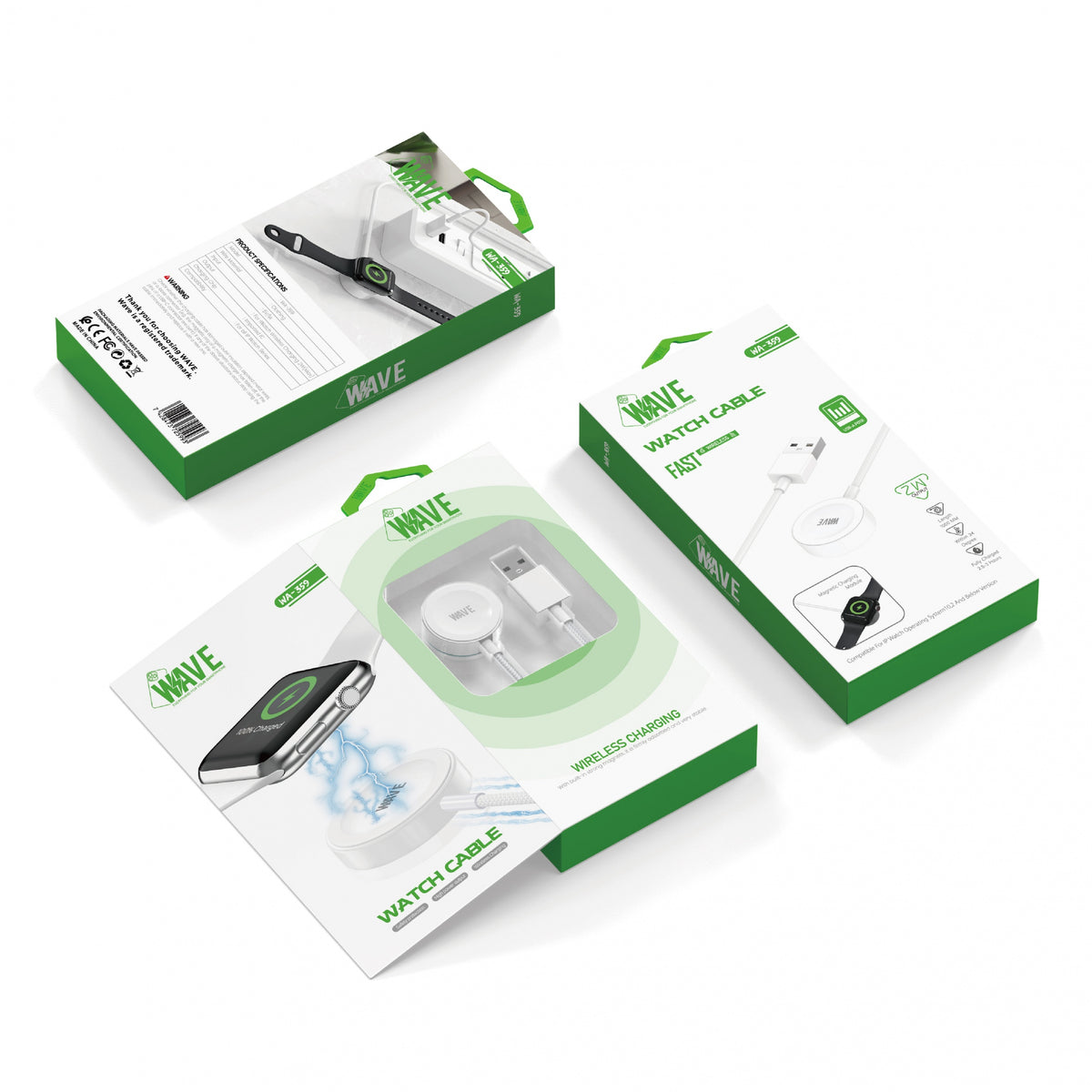 Wave WA-359 magnetisches Ladekabel für Apple Watch