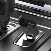 Wave WA-329 Kfz-Ladegerät 120 W mit Type-C- und Lightning-Kabel – Schwarz