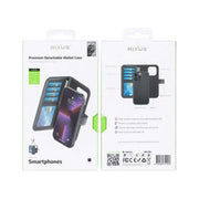 Rixus Duo magnetische Wallet für Samsung Galaxy S26 – Schwarz