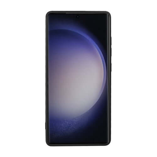Rixus Mag Carbon Hülle für Samsung Galaxy S25 Ultra – MagSafe-kompatibel, Titanschwarz