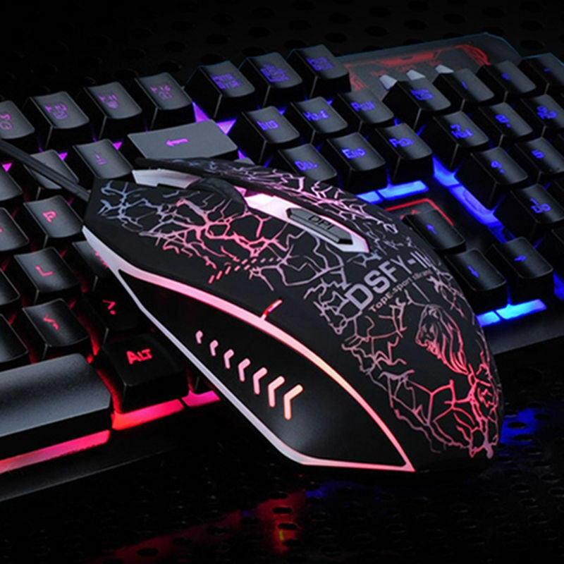 Gaming-Tastatur- und Maus-Set kabelgebundenes Combo-Pack K13
