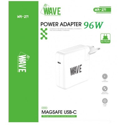 Productafbeelding bij de Wave WA-271 USB-C laptopadapter 96W