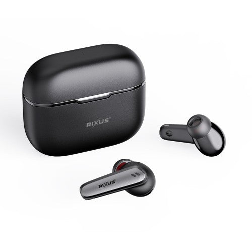 Rixus RXBH33 Draadloze HiFi Oordopjes – Zwart