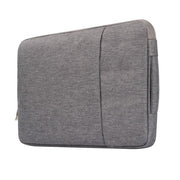 Grijze laptop sleeve 15-16 inch, ideaal voor het opbergen van laptops van 15 tot 16,2 inch.