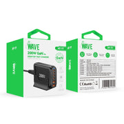 Wave WA-439 GaN Pro Desktop-Ladegerät 200 W