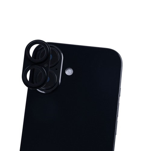 Rixus Ultra Clear Kameraschutz für iPhone 17 – Schwarz
