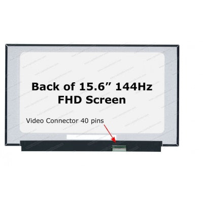 15,6 inch Laptop LCD Scherm NV156FHM-N4U – 144Hz Full HD – 40-Pin