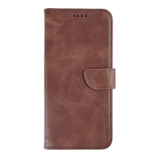 Rixus Bookcase für Samsung Galaxy S26 Ultra – Braun