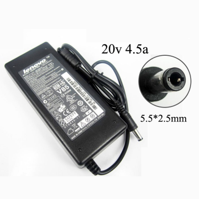 Productafbeelding bij de laptopadapter voor Lenovo, 90W en 5,5 × 2,5 mm