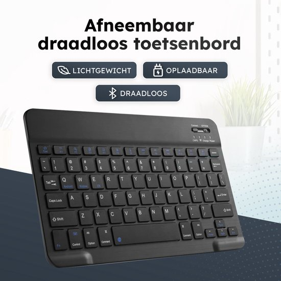 Productafbeelding bij het draagbare Bluetooth-toetsenbord voor tablet en computer