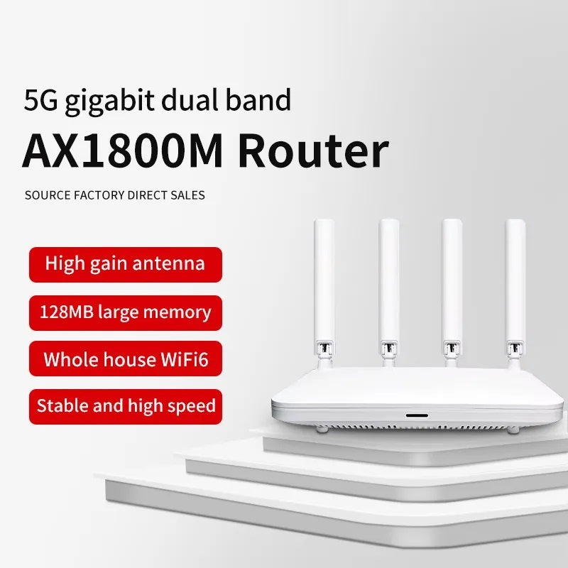 AX1800 Gigabit Dual-Band WLAN-Router WiFi 6