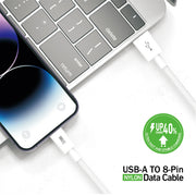 Wave WA-235 USB-A-auf-Lightning-Datenkabel, 2 m