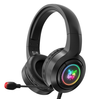 ONIKUMA X1 kabelgebundenes Gaming-Headset 3,5 mm mit LED-Beleuchtung