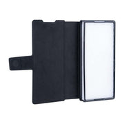 Rixus Wallet-Hülle mit Stifthalter für Samsung Galaxy Z Fold4 – Schwarz