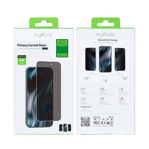 Rixus Sichtschutzglas für Samsung Galaxy A06 / A07 / A08