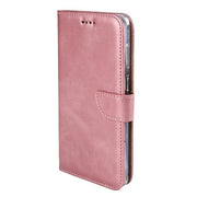 Rixus Bookcase für Samsung Galaxy S25 Edge – Rosa