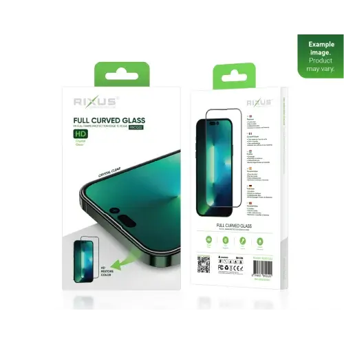 Rixus Clear HD Full Curved Edge Schutzglas für Samsung Galaxy A52 5G / A52s 5G