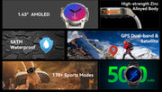 Xssive GPS Smartwatch XSS-SW11 - Schwarz