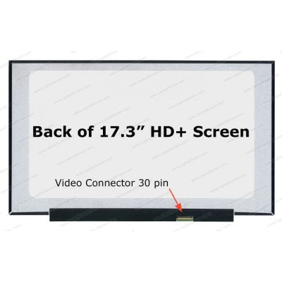 17,3 inch Laptop LCD Scherm NT173WDM-N23 V8.0 – HD+ – 30-Pin eDP
