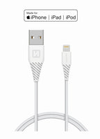 Swissten MFi Lightning Kabel 1,2 Meter - Altijd Betrouwbaar Opladen