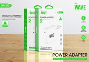 Aanvullende productafbeelding bij de Wave WA-271 USB-C laptopadapter