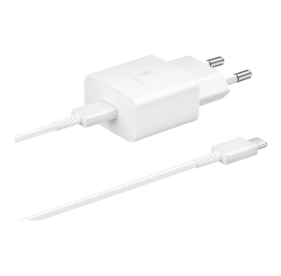 Samsung EP-T1510 USB-C-Ladegerät 15 W mit Kabel – Weiß