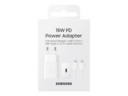 Samsung EP-T1510 USB-C-Ladegerät 15 W mit Kabel – Weiß