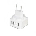 Reislader 4.2A – 4x USB-A Wandlader – Goud - Laad Centrum