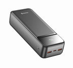 Swissten Powerline II Powerbank – 30.000 mAh – Zwart