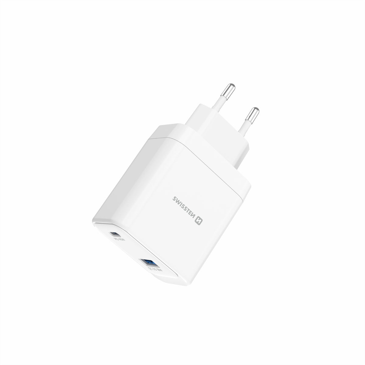 Swissten Core 45W GaN-Ladegerät – Weiß – 22071330