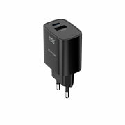 Swissten Edge 35W USB-C- und USB-A-Ladegerät – Schwarz – 22071716
