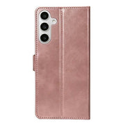 Rixus Bookcase für Samsung Galaxy S24 FE – Rosa
